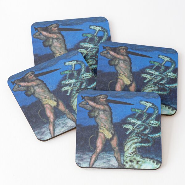 Item preview, Hercules and the Hydra - Franz von Stuck  designed and sold by Vintage Designs +.