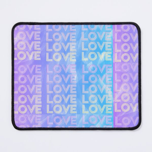Item preview, love,repeatedly Lettering,purple,various colored painting,blue designed and sold by zzzozzo.