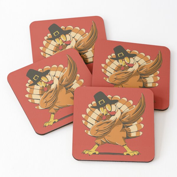 Item preview, Thanksgiving Turkey Dabbing Design designed and sold by Palteeshop.