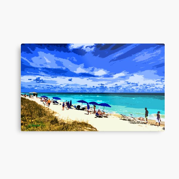 Miami Beach Metal Print