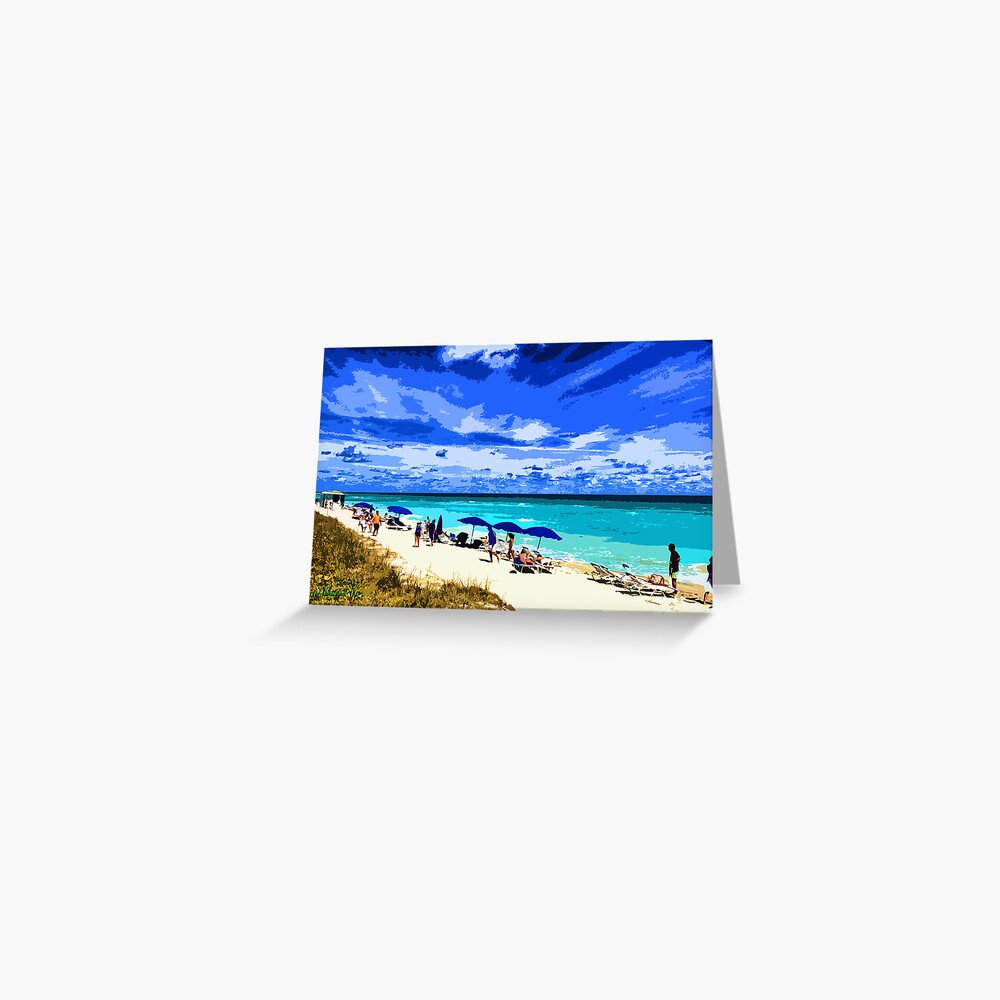 Miami Beach Greeting Card