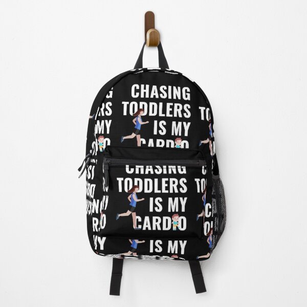 Item preview, Chasing toddlers is my cardio designed and sold by Feline Rockstars.