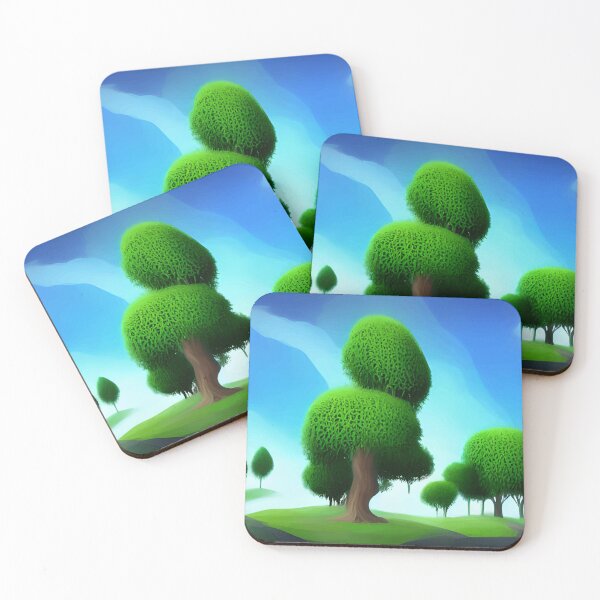 Item preview, Big trees landscape. designed and sold by Art-Vibrations.
