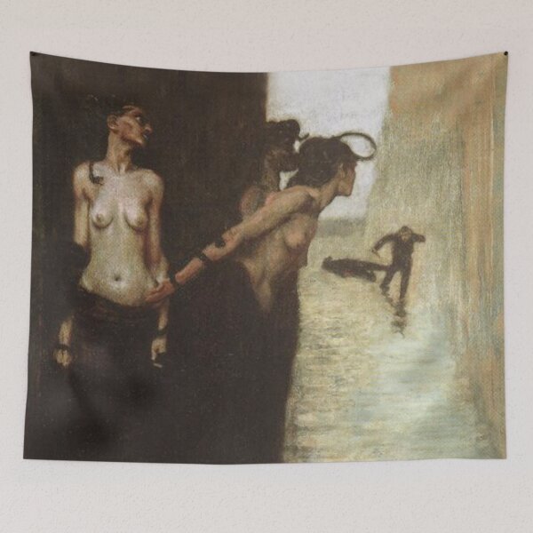 Item preview,  Böcklin’s Murderer pursued by Furies - Franz Von Stuck  designed and sold by Vintage Designs +.