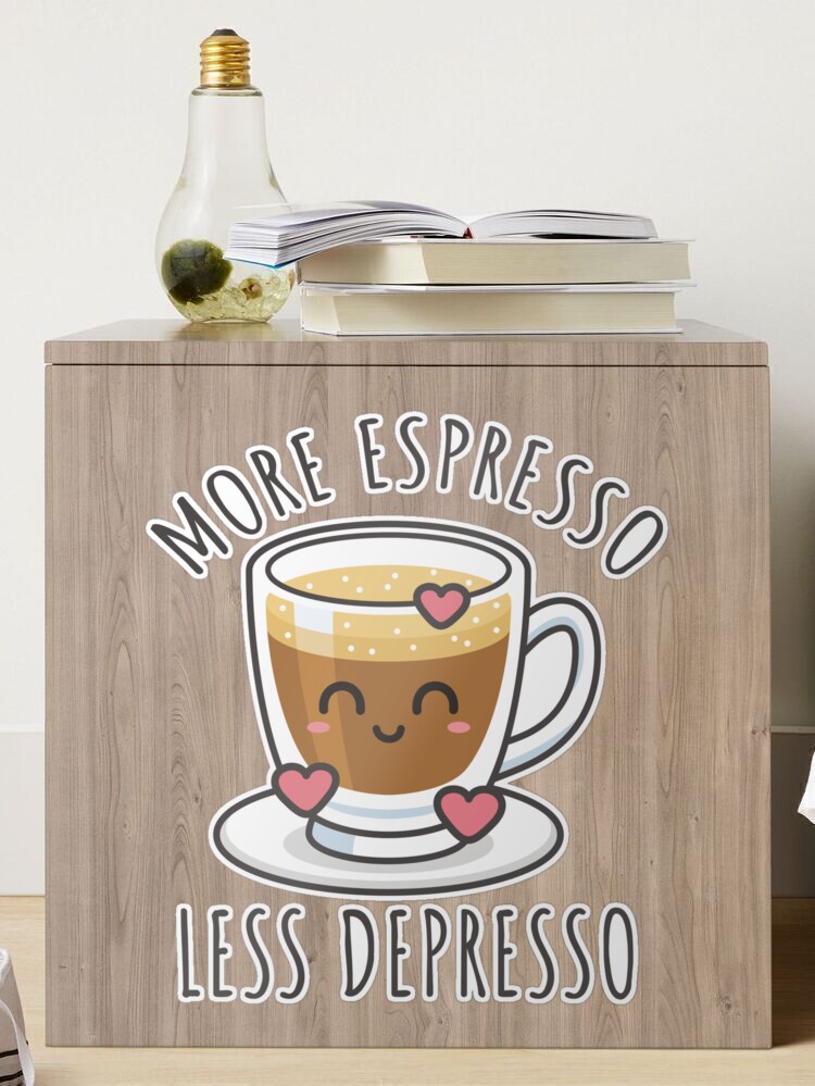 Depresso 17oz Large Latte Mug Cup - Funny Joke Coffee Espresso Depressing  Big