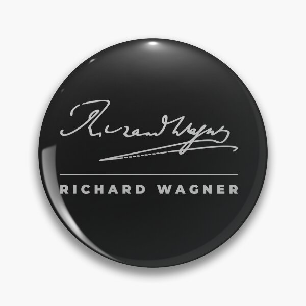 Item preview, Richard Wagner signature t-shirt designed and sold by CMYKStudio.