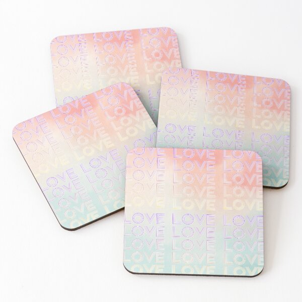 Item preview, love,repeatedly Lettering,purple,various colored painting designed and sold by zzzozzo.
