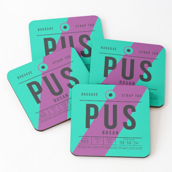 Item preview, Luggage Tag E - PUS Busan South Korea designed and sold by VoodooCircus.