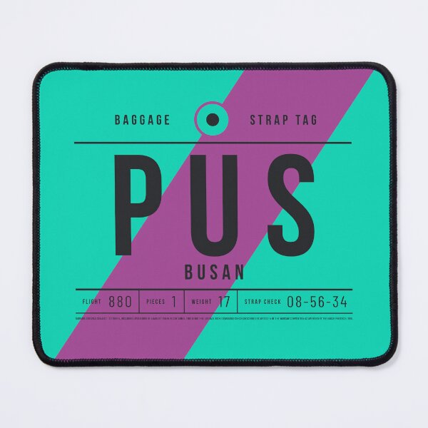 Item preview, Luggage Tag E - PUS Busan South Korea designed and sold by VoodooCircus.