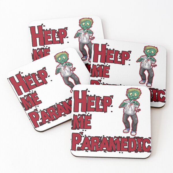 Item preview, halloween paramedic:help me paramedic designed and sold by Neylou-Art.