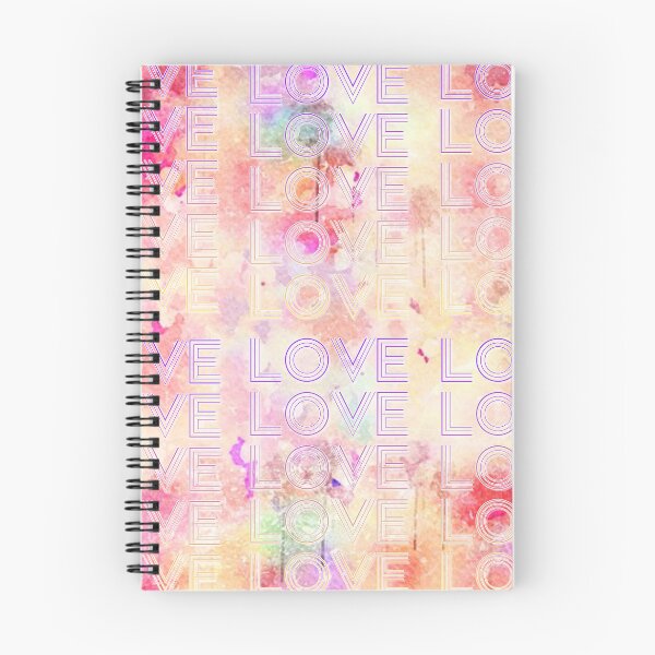 Item preview, love,repeatedly Lettering,purple,various colored painting designed and sold by zzzozzo.