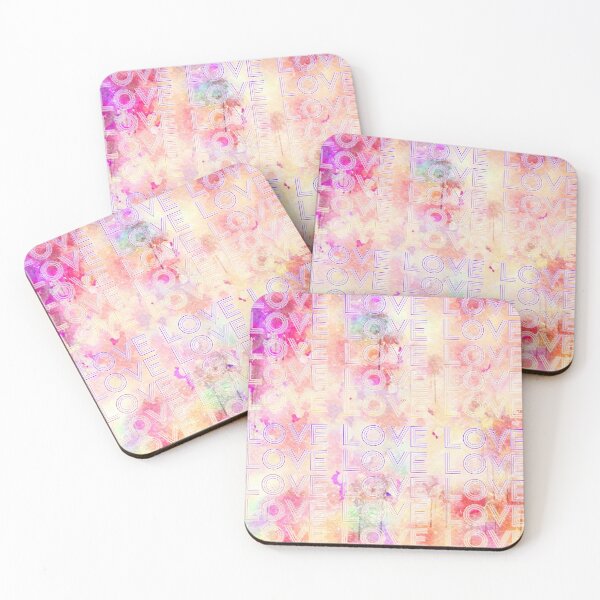 Item preview, love,repeatedly Lettering,purple,various colored painting designed and sold by zzzozzo.