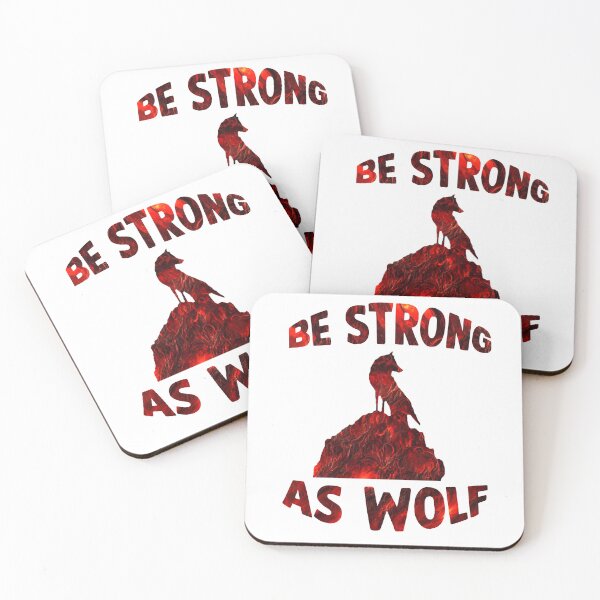 Item preview, Be strong as wolf  designed and sold by DopeDesign111.