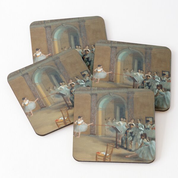 Item preview, The Dance Foyer at the Opera on the rue Le Peletier (1872) - Edgar Degas designed and sold by SALON DES ARTS.