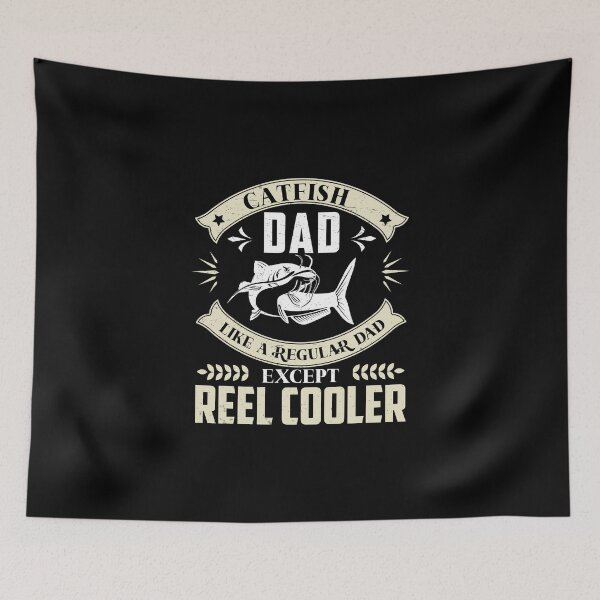 Item preview, Funny Catfish Fishing Humor For Fisherman Father Angler Dad designed and sold by StrongShirts.