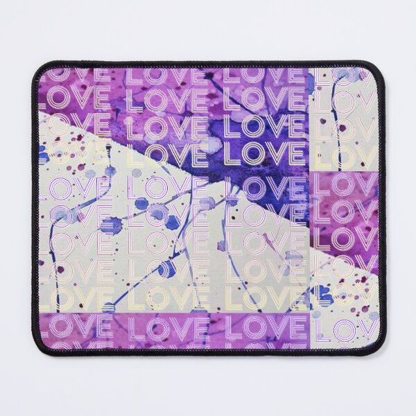 Item preview, love,repeatedly Lettering,purple,various colored painting designed and sold by zzzozzo.