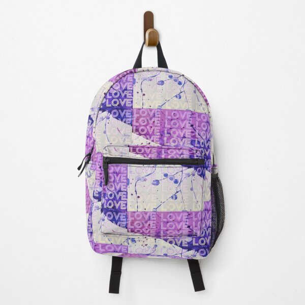 Item preview, love,repeatedly Lettering,purple,various colored painting designed and sold by zzzozzo.