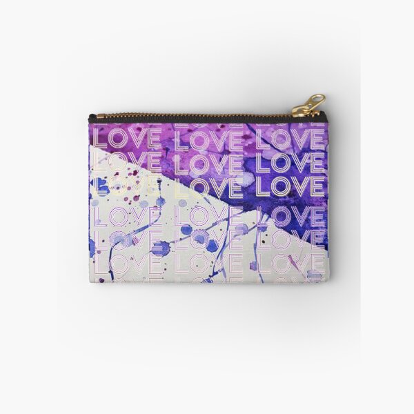 Item preview, love,repeatedly Lettering,purple,various colored painting designed and sold by zzzozzo.