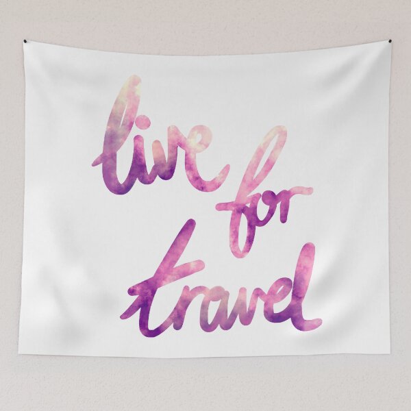 Item preview, Live for Travel designed and sold by becSamways.