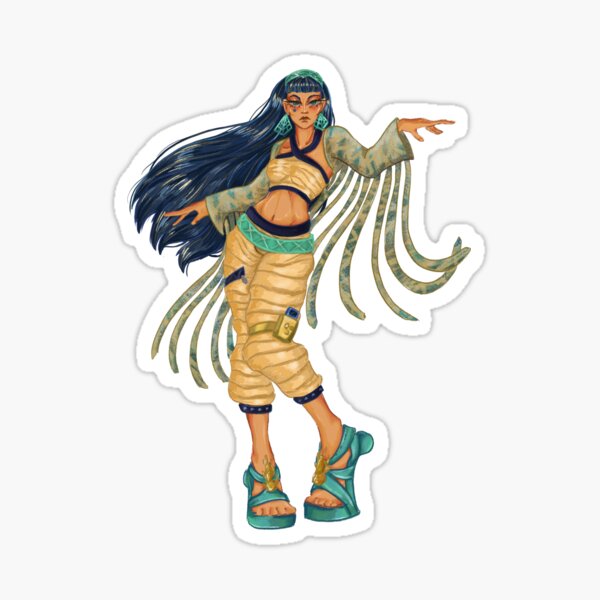 Cleo Haunt Couture Stickers Sticker For Sale By Komakiry Redbubble