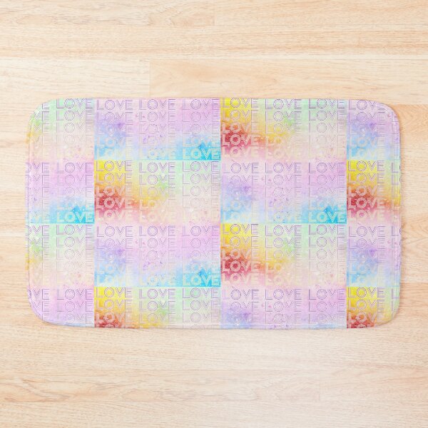 Item preview, love,repeatedly Lettering,purple,various colored painting designed and sold by zzzozzo.