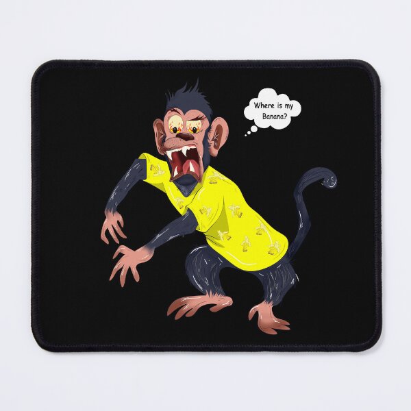 Item preview, Crazy Monkey - Where is my Banana? designed and sold by Mariia Berezhna.