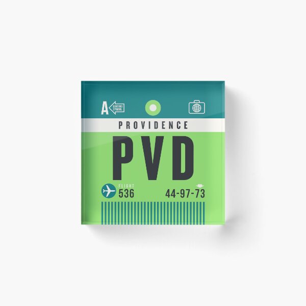 Item preview, Luggage Tag A - PVD Providence Rhode Island USA designed and sold by VoodooCircus.