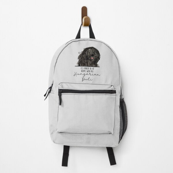 Item preview, I’d rather be at home with my Hungarian Puli designed and sold by Little Fuzz Shop.