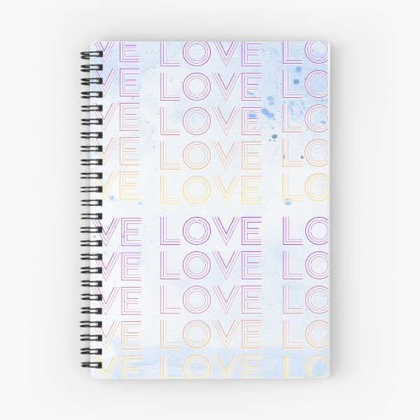 Item preview, love,repeatedly Lettering,purple,various colored painting designed and sold by zzzozzo.