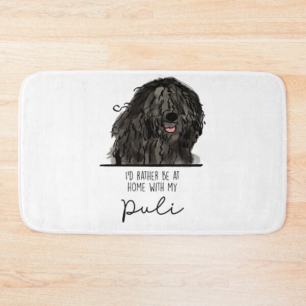 Item preview, I’d rather be at home with my Puli designed and sold by Little Fuzz Shop.