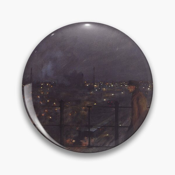 Item preview,  Railroad Tracks in North Berlin - Franz Skarbina designed and sold by Vintage Designs +.