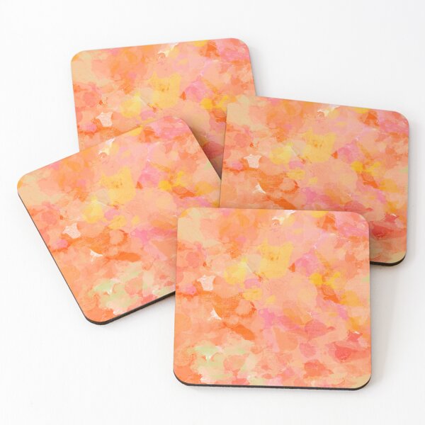 Item preview, Orange Brushstrokes of Paint Pattern - Modern Art designed and sold by theprintedclub.