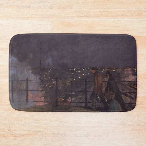 Item preview,  Railroad Tracks in North Berlin - Franz Skarbina designed and sold by Vintage Designs +.