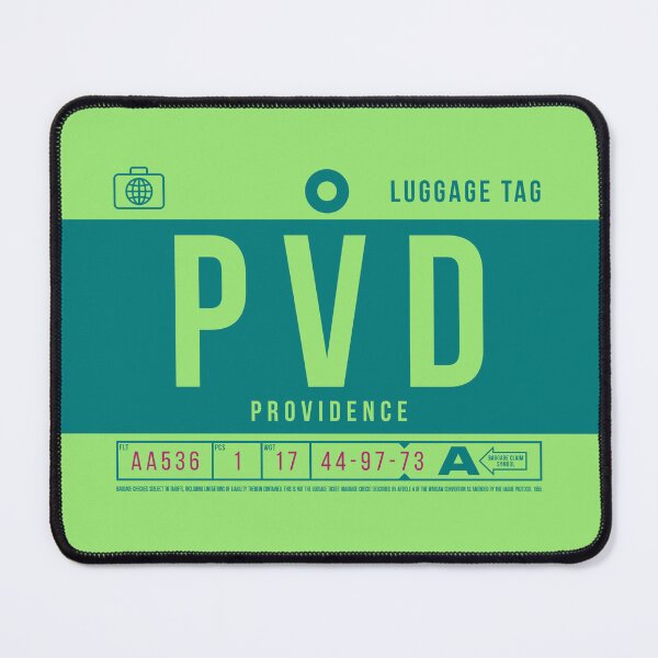 Item preview, Luggage Tag B - PVD Providence Rhode Island USA designed and sold by VoodooCircus.