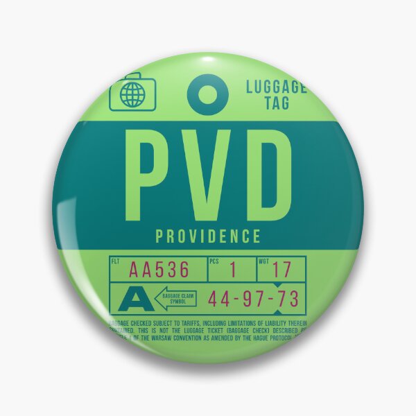 Item preview, Luggage Tag B - PVD Providence Rhode Island USA designed and sold by VoodooCircus.