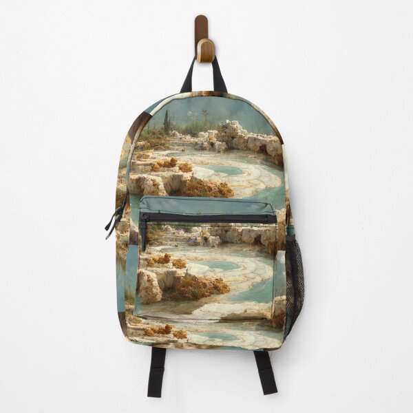 Item preview, Limestone Hot Springs Digital Painting designed and sold by RadicalWombat.