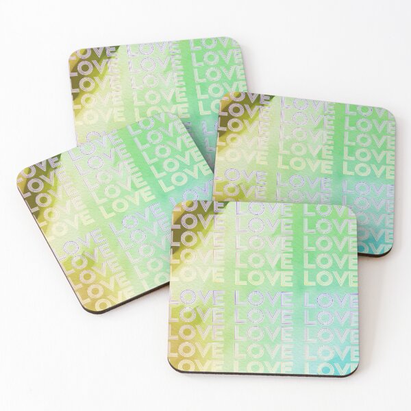 Item preview, love,repeatedly Lettering,purple,various colored painting designed and sold by zzzozzo.