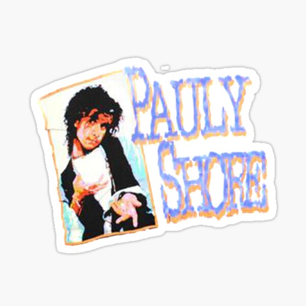 1992 Pauly Shore Vintage Encino Man Era MTV VJ Sticker