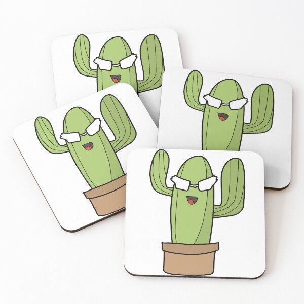 Item preview, Hyped Cactus Wearing Shades designed and sold by RockAndLex.