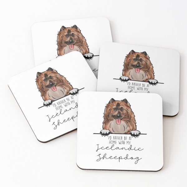 Item preview, I’d rather be at home with my Icelandic Sheepdog designed and sold by Little Fuzz Shop.