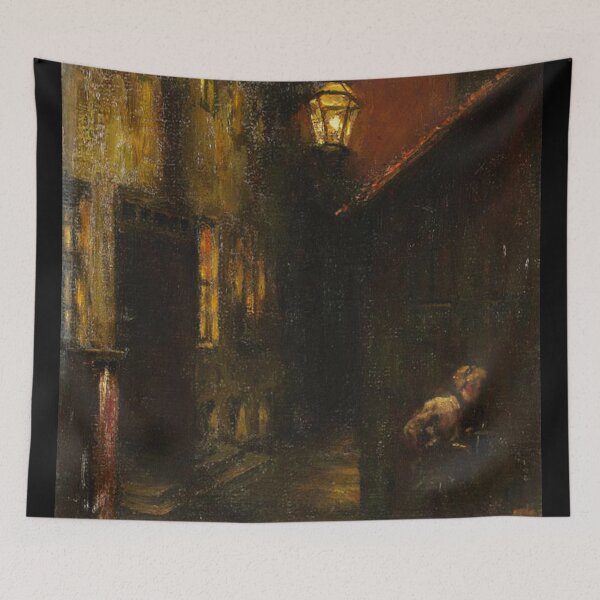 Item preview,  Passage in Fischerstrasse Berlin -  Franz Skarbina designed and sold by Vintage Designs +.