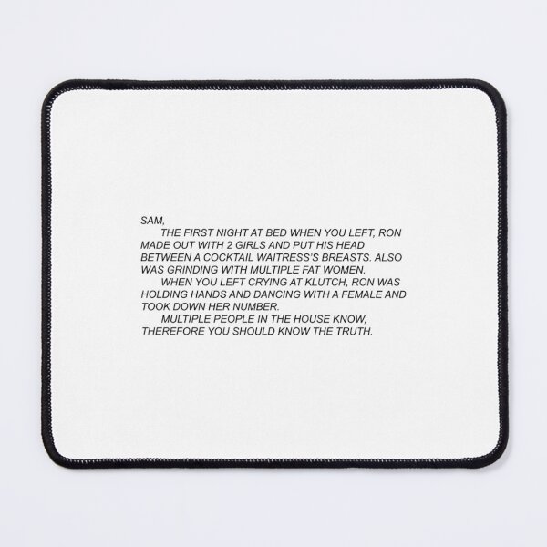 Item preview, Anonymous Letter to Sammi designed and sold by Creadytar.