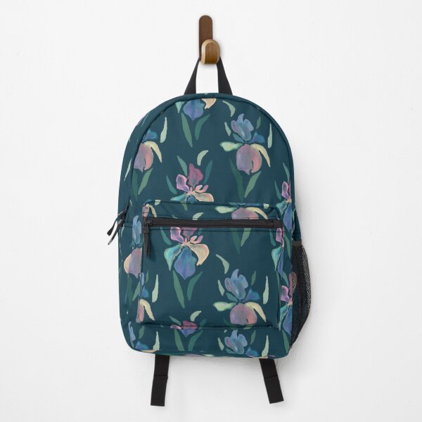 Item preview, Seamless watercolor floral pattern. Multicolored irises. designed and sold by UVI-CA.
