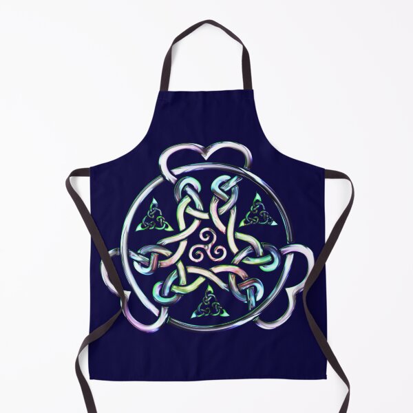Item preview, Celtic Knotwork Heart Pattern Triquetra designed and sold by kernowerno.