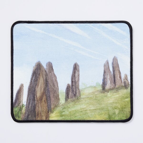 Item preview, Standing Stones - Original Watercolour Artwork designed and sold by OnHeathAndMoor.