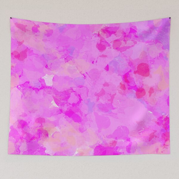 Item preview, Pink and Purple Brushstrokes of Paint Pattern - Modern Art designed and sold by theprintedclub.