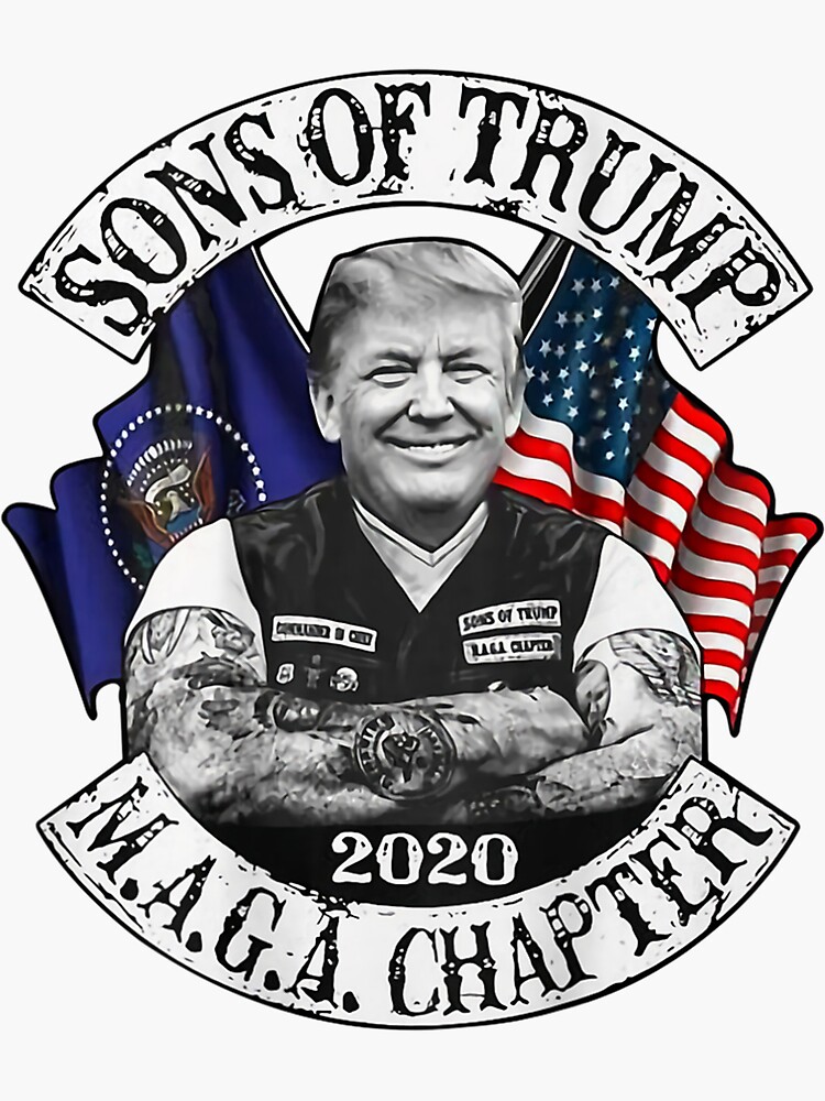 Sons Of Trump Maga Chapter 2024 4th July Shirt - Personalized