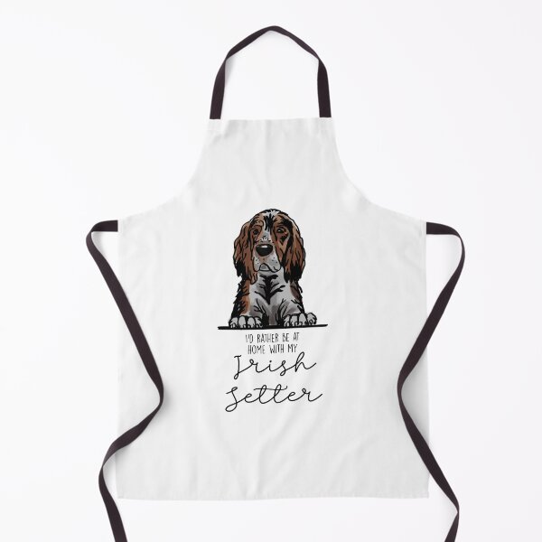 Artikelvorschau, Ich wäre lieber zu Hause bei meinem Irish Setter entworfen und verkauft von Little Fuzz Shop.