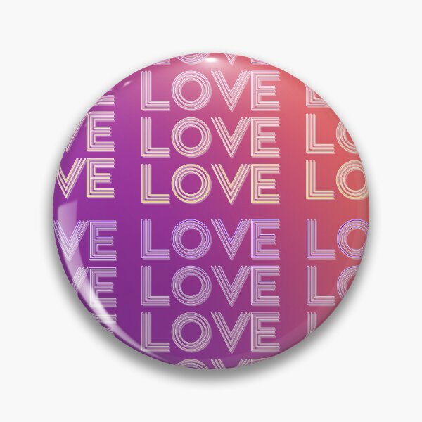 Item preview, love,repeatedly Lettering,purple,various colored painting designed and sold by zzzozzo.