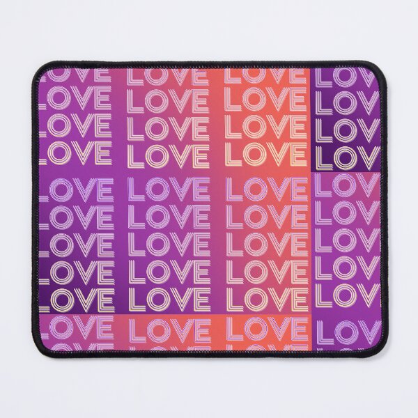 Item preview, love,repeatedly Lettering,purple,various colored painting designed and sold by zzzozzo.